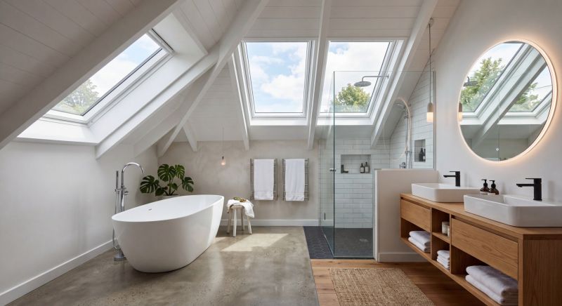 Attic Bathroom Remodeling in Burke County, NC