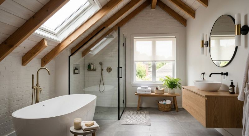 Attic Bathroom Remodeling in Burke County, NC