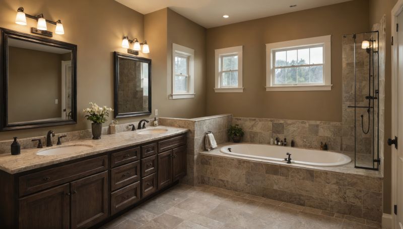 Modern Bathroom Remodeling in Burke County, NC