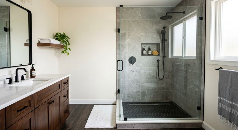 Tub To Shower Conversion in Burke County, NC